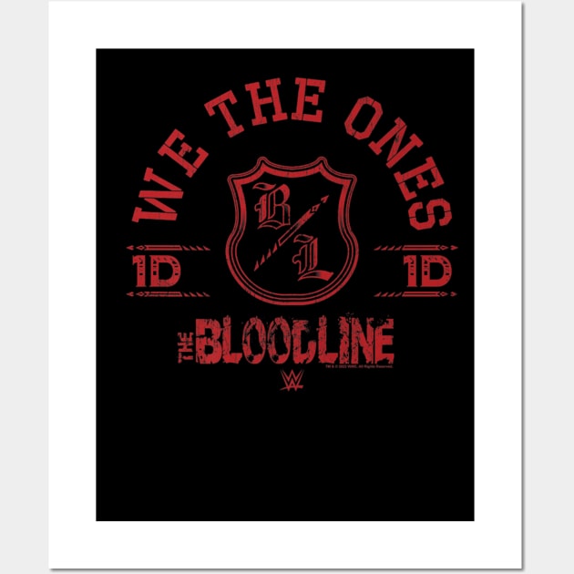 The Bloodline We The Ones 1d Crest Shield Wall Art by Holman